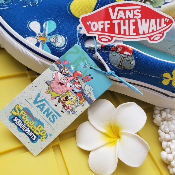 Vans Classic Slip-on 🌴🌺🍍Alohabob SpongeBob SquarePants Nickelodeon - Picture 5 of 5